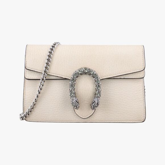 Gucci Handbags - Gucci Dionysus White Leather